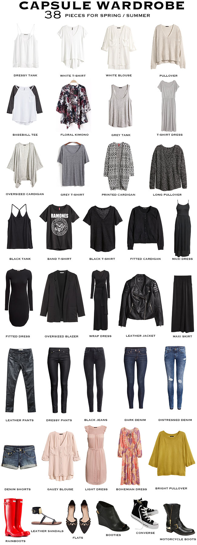 How to Build a Summer Capsule Wardrobe - livelovesara