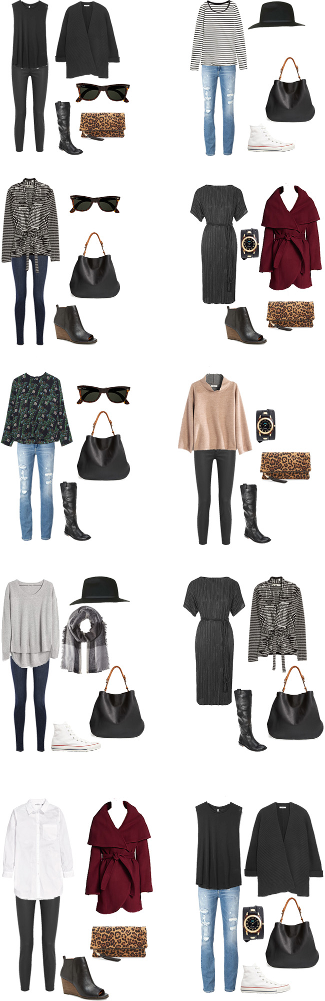 What to Wear in San Francisco Outfits 1-10 #travellight #packinglight #packinglist #traveltips