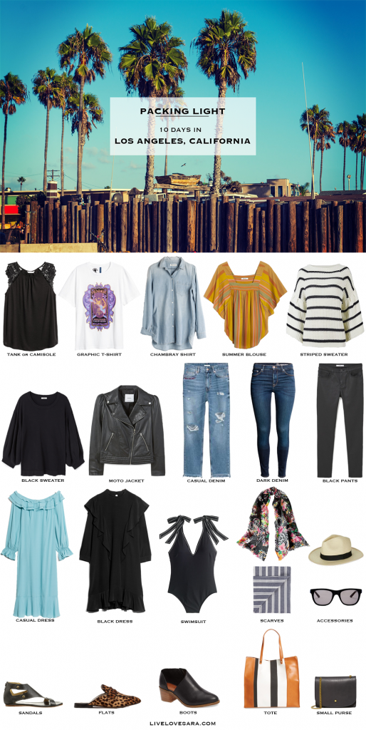 What to Pack for Los Angeles, California - livelovesara