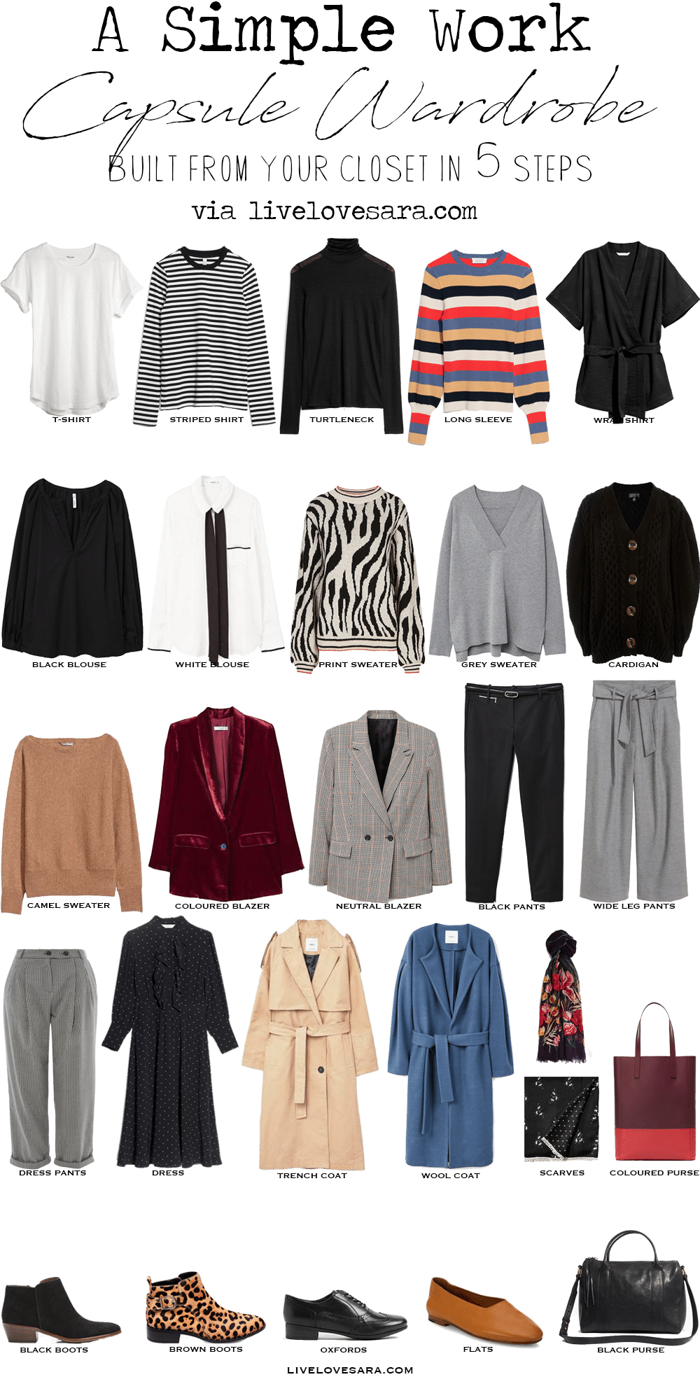 A Teacher Capsule Wardrobe Built From Your Closet - Second Edition -  livelovesara