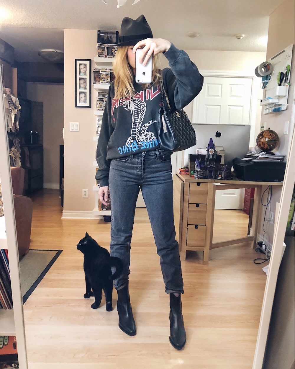 What I Wore This Week and a Lydia Deetz Halloween costume - livelovesara