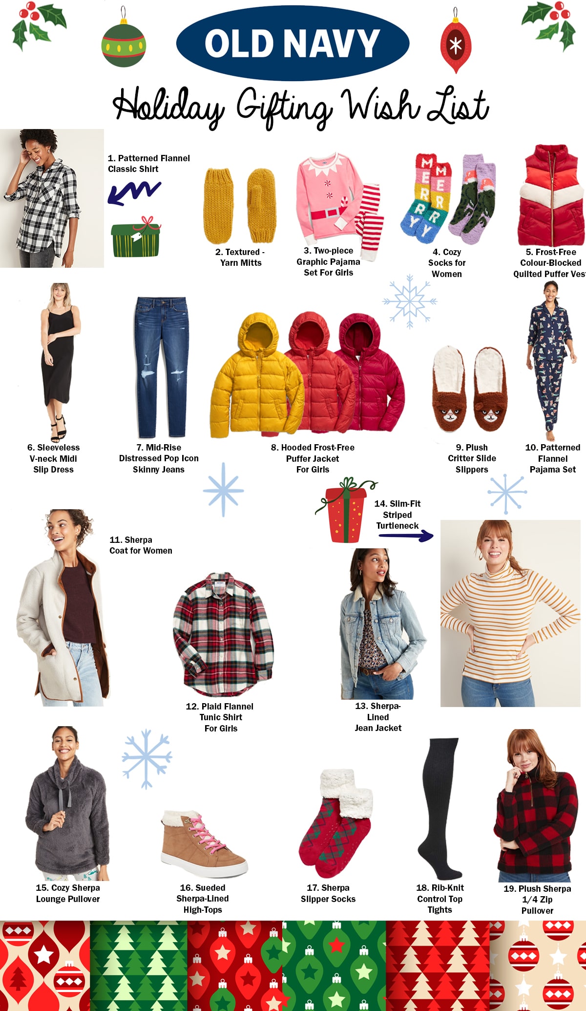 Holiday Wish List With Old Navy #oldnavycanada #sponsored #oldnavystyle