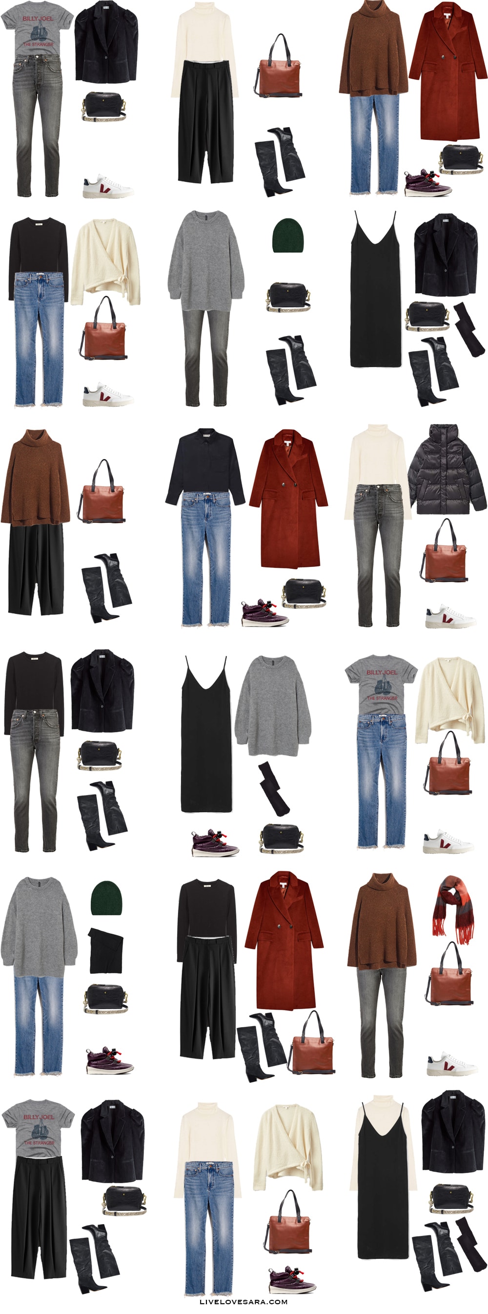 What to pack for Chicago packing list and Chicago Travel Outfit Ideas | Chicago Outfit Ideas | What to Wear in Chicago | US Packing list | Winter Packing List | What to Wear in the US | Packing Light | Capsule Wardrobe | travel wardrobe | Fall packing list | travel capsule | livelovesara