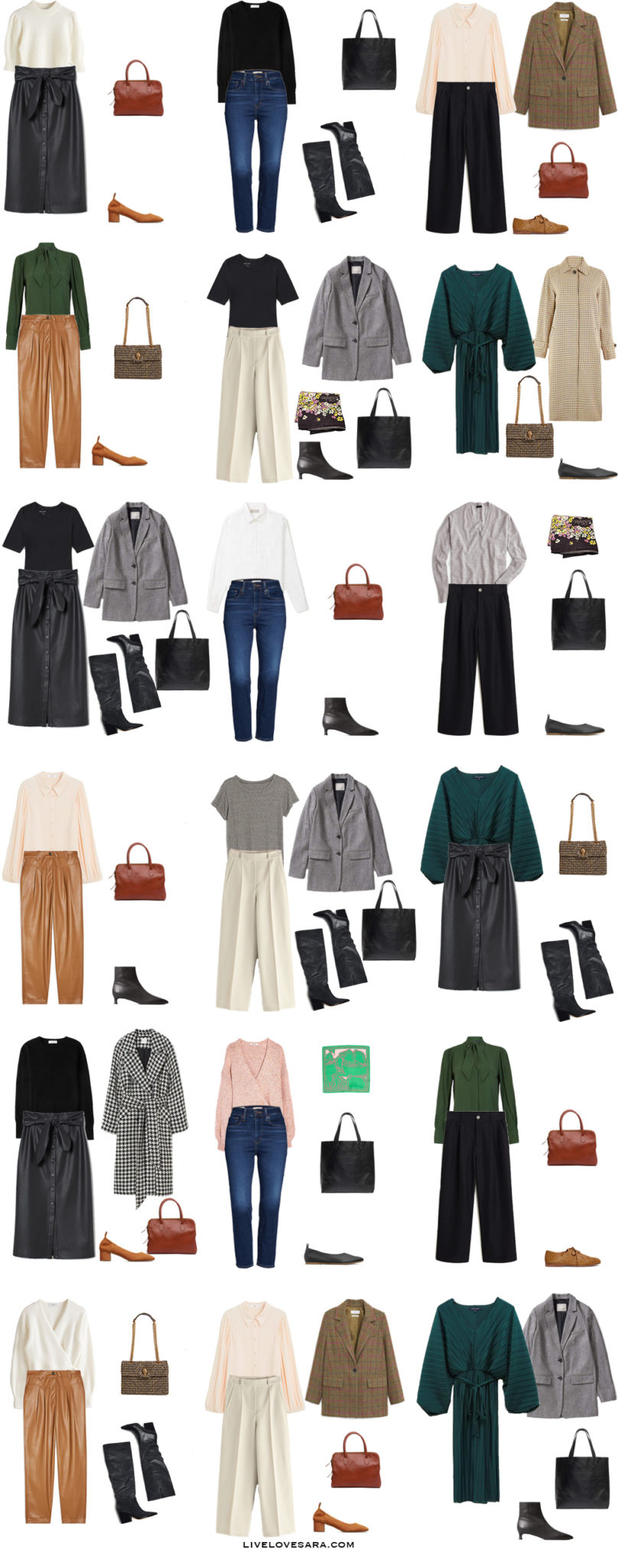 How to Build a Spring Work Capsule Wardrobe - livelovesara