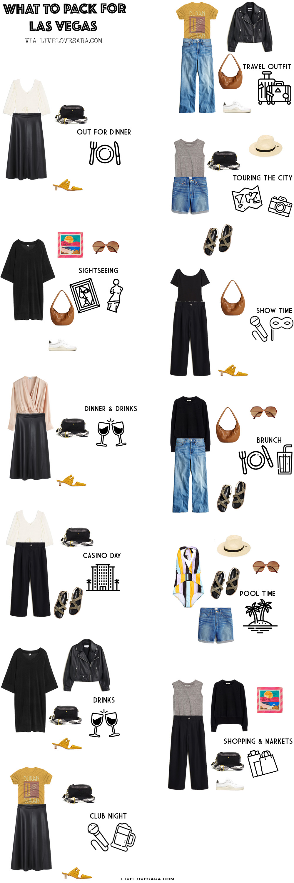 What to Pack for Las Vegas in Spring - livelovesara