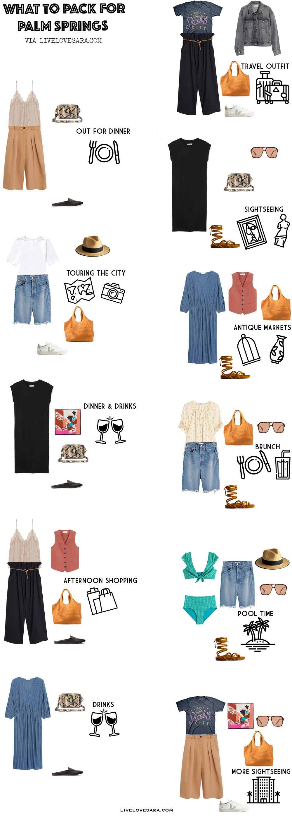 what to pack for palm springs in spring livelovesara