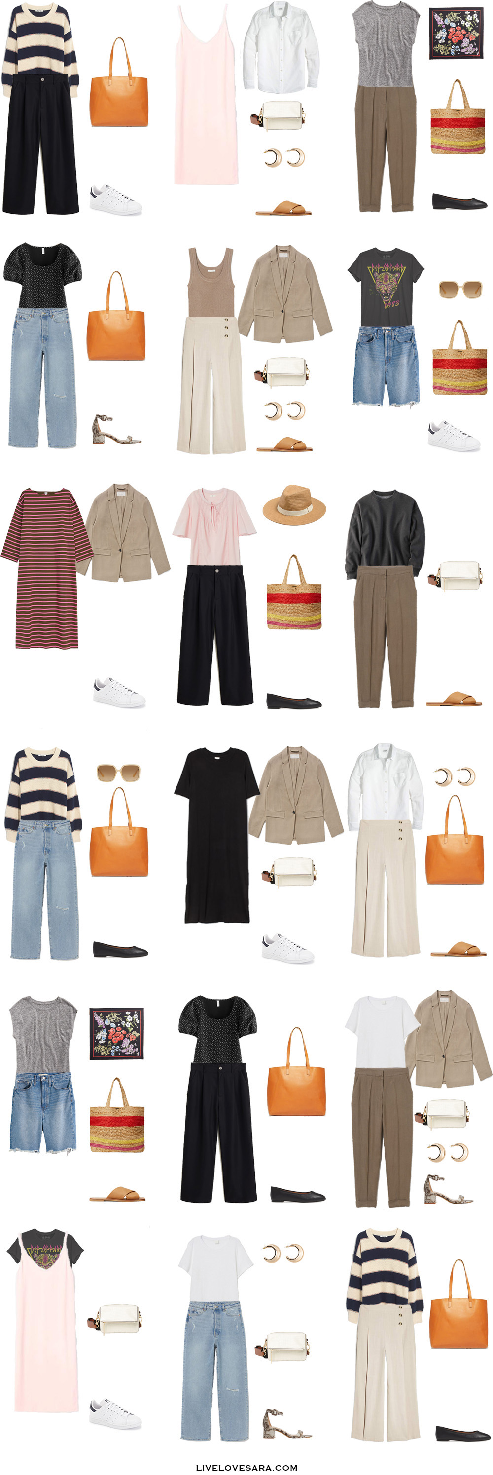 Capsule Wardrobe | Capsule Wardrobe Outfits | spring Wardrobe | spring Capsule Wardrobe | Summer Capsule | Budget capsule | capsule wardrobe on a Budget | Minimalist Capsule Wardrobe | Summer Capsule wardrobe | Budget Outfit Ideas | Budget Wardrobe | Neutral Outfit Ideas | livelovesara