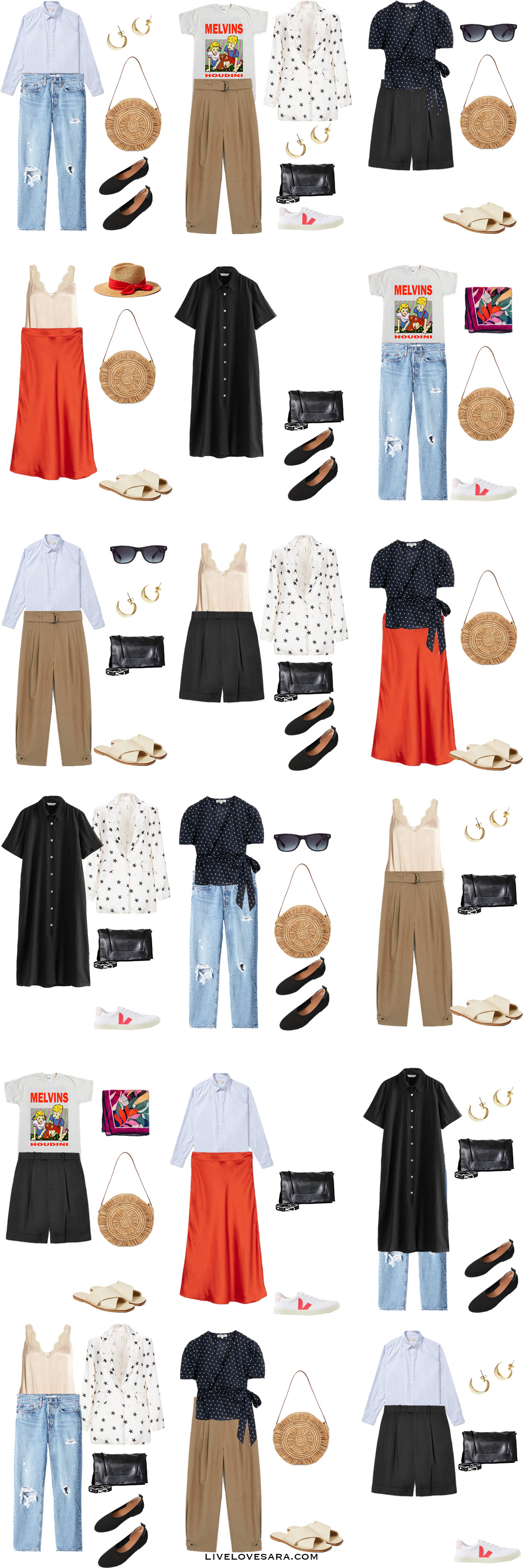 How to Build a Summer Capsule Wardrobe the Mini Capsule  Summer capsule  wardrobe, Capsule wardrobe, Wardrobe outfits