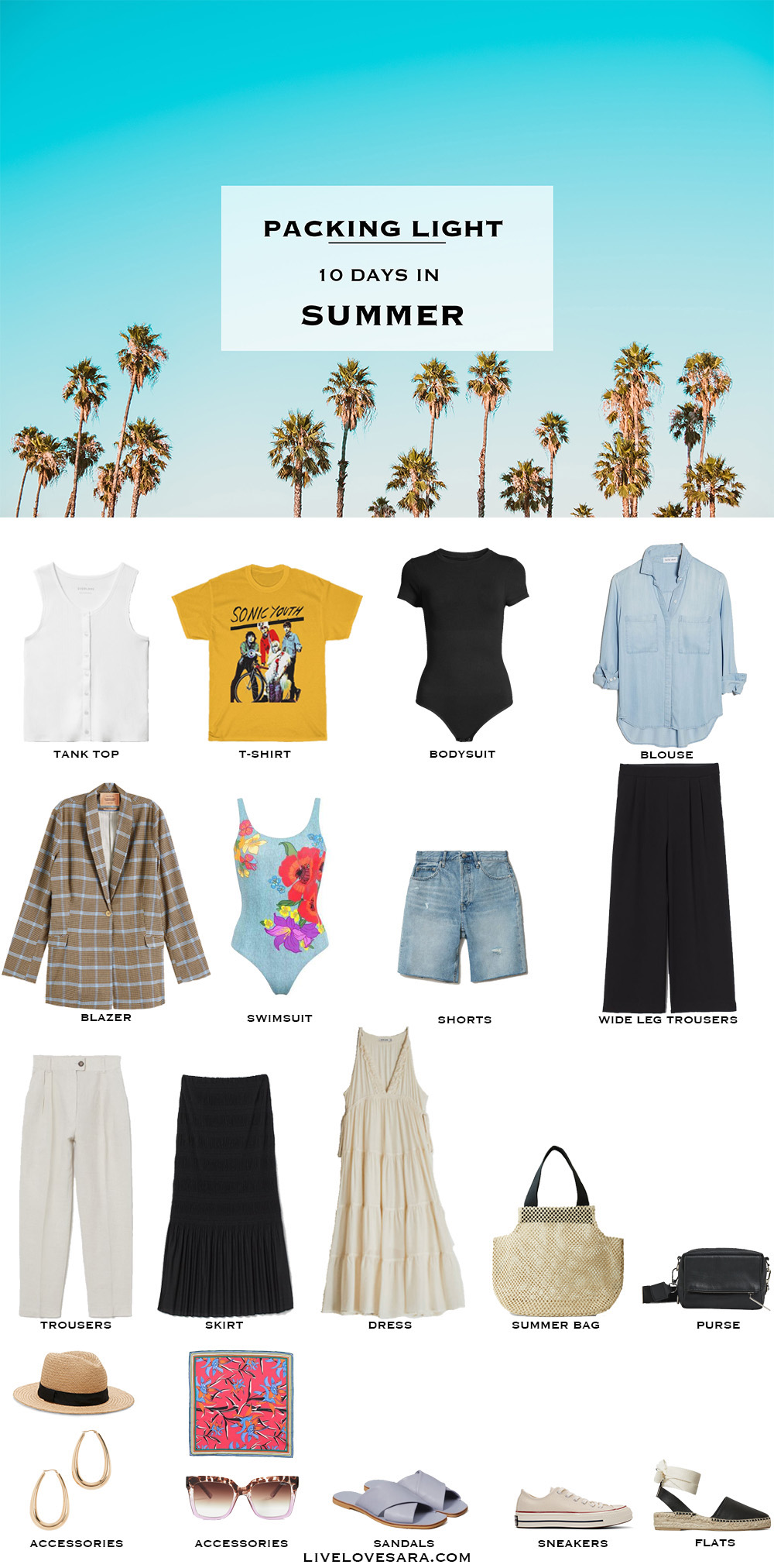 The Ultimate Spring Capsule Wardrobe and Spring Outfit Ideas - livelovesara