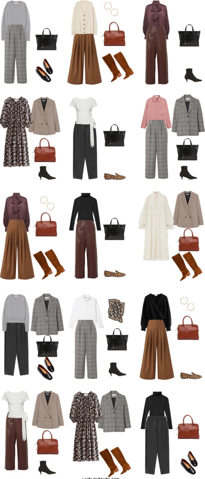 How to Build a Fall Work Capsule Wardrobe - livelovesara