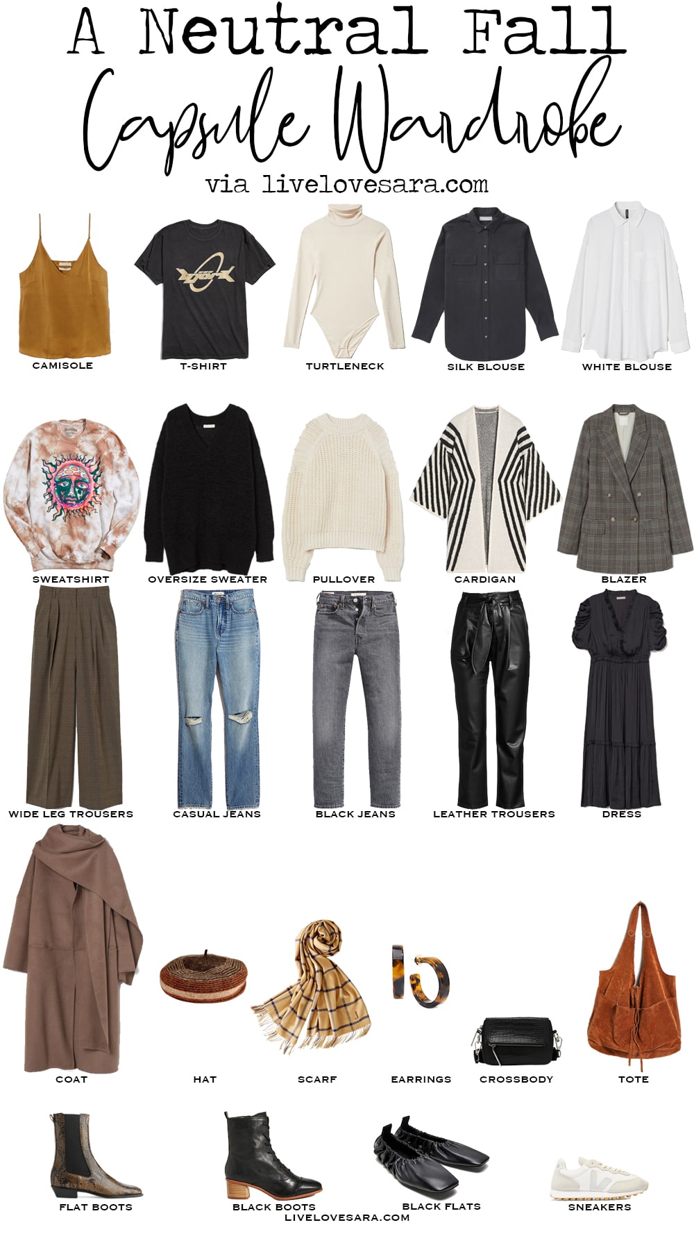 Fall Staples You Need in Your Closet: Build Your Capsule Wardrobe