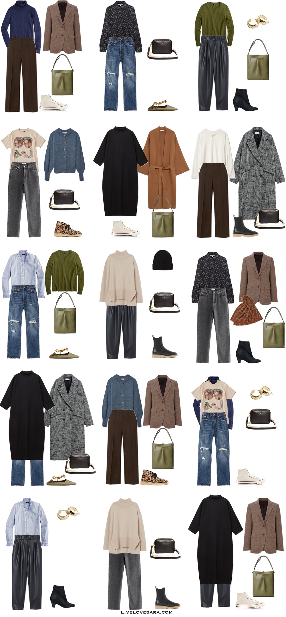 The Ultimate Fall Capsule Wardrobe livelovesara