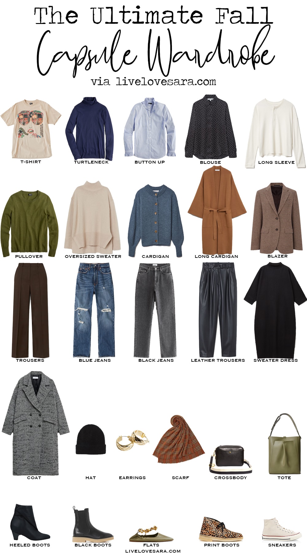 The Ultimate Fall Capsule Wardrobe