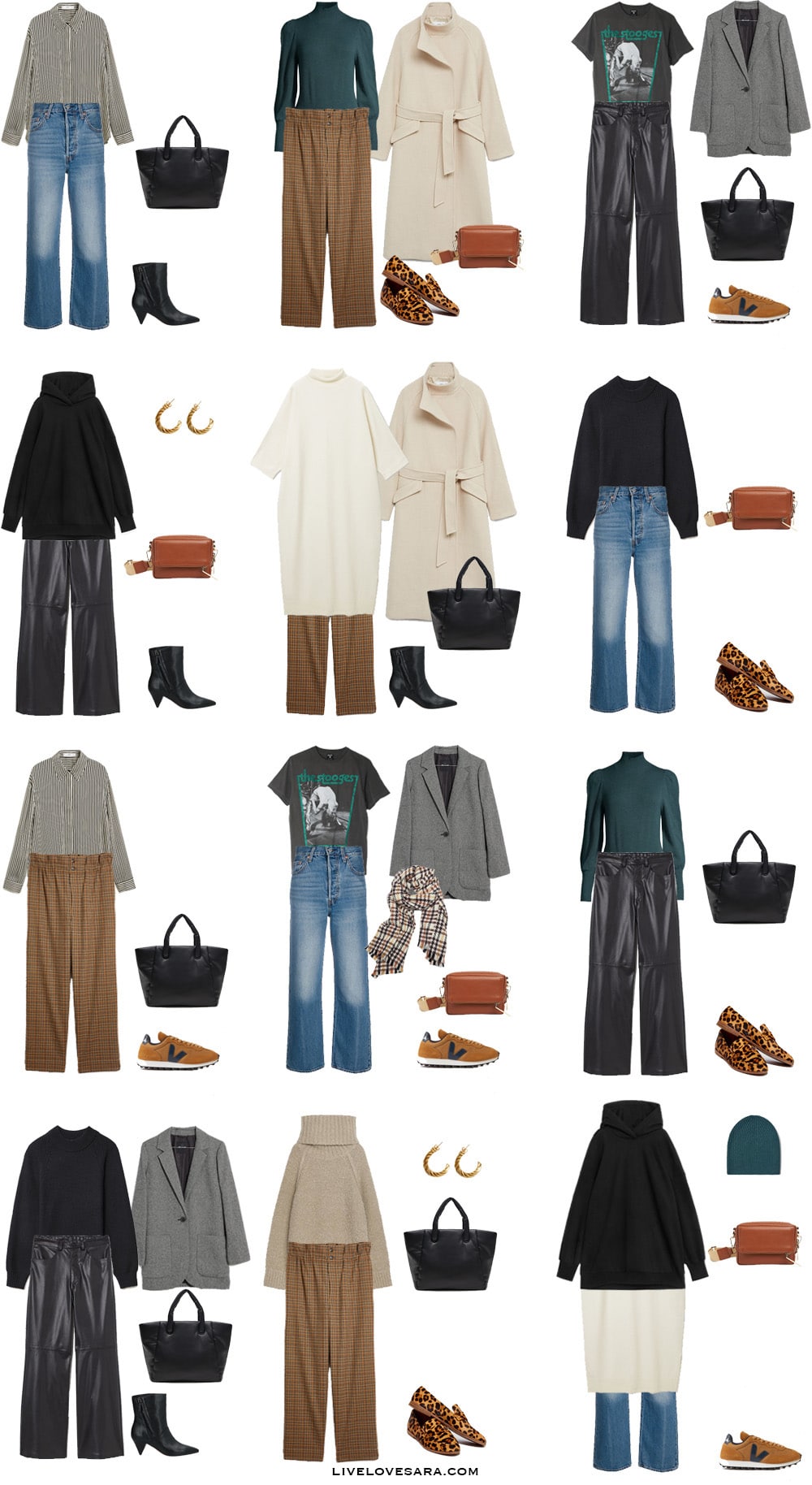 Simple Fall Outfits Capsule Wardrobe - Everyday Savvy