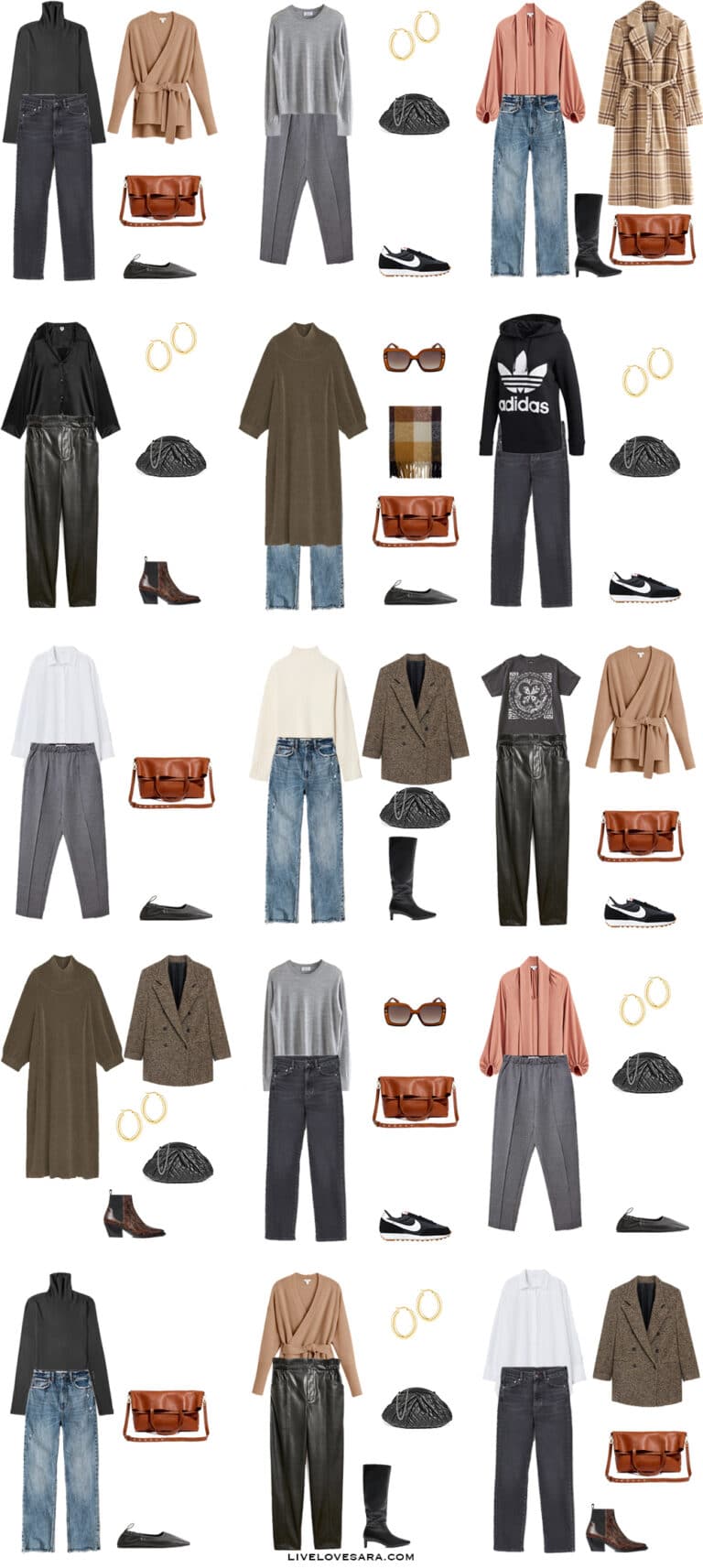 How to Build a Minimalist Fall Capsule Wardrobe - livelovesara