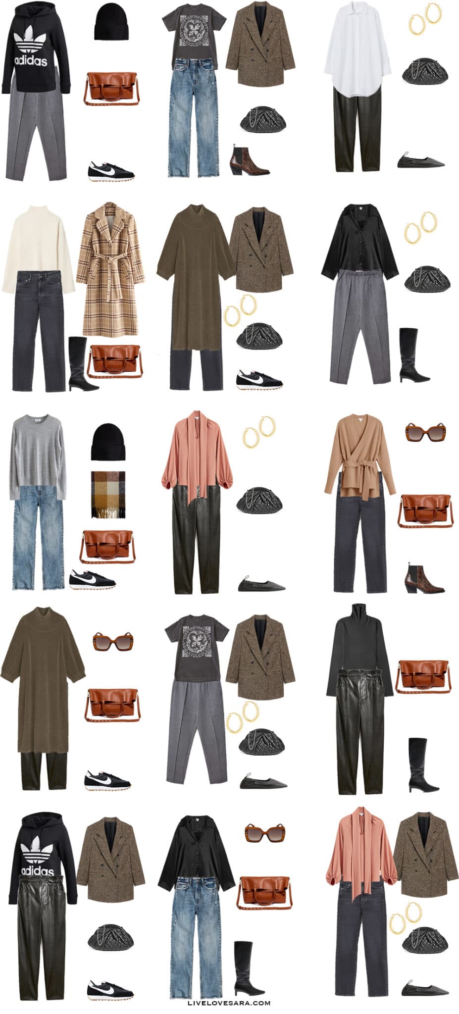How to Build a Minimalist Fall Capsule Wardrobe - livelovesara