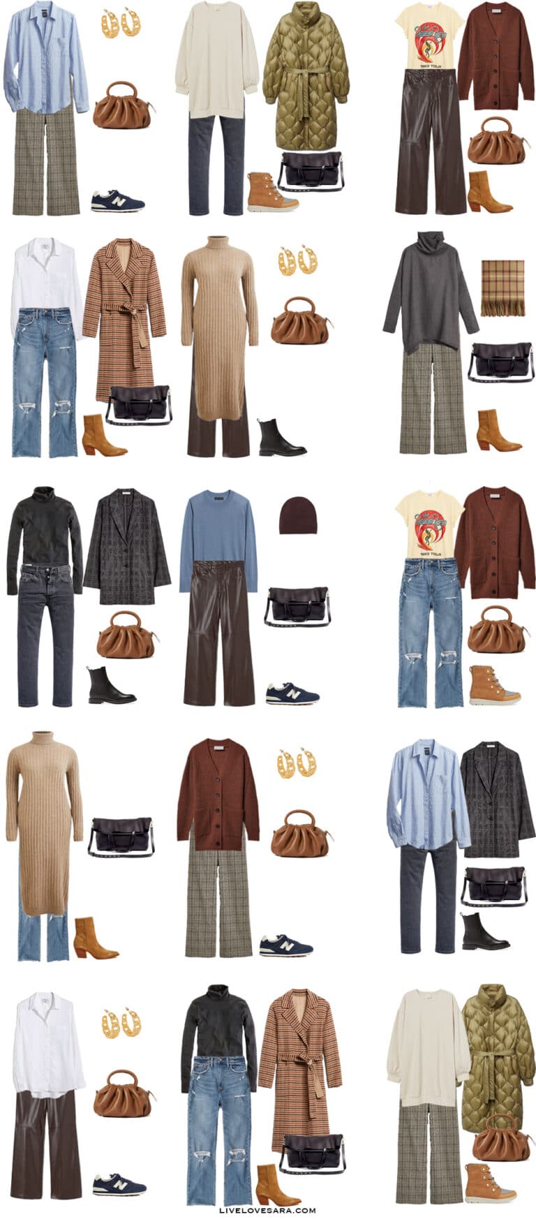How to Build a Winter Capsule Wardrobe - livelovesara