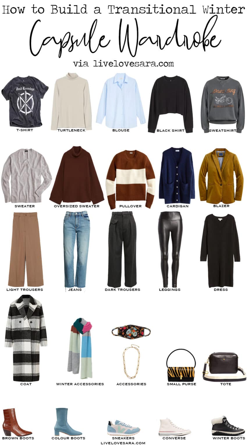 How to Build a Transitional Winter Capsule Wardrobe - livelovesara