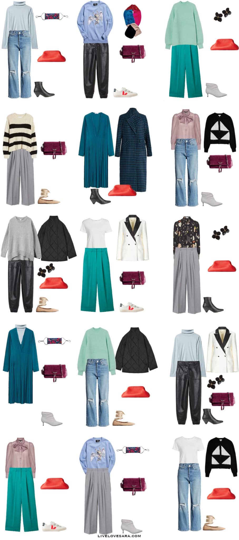 How to build an Artsy Capsule Wardrobe for Winter - livelovesara