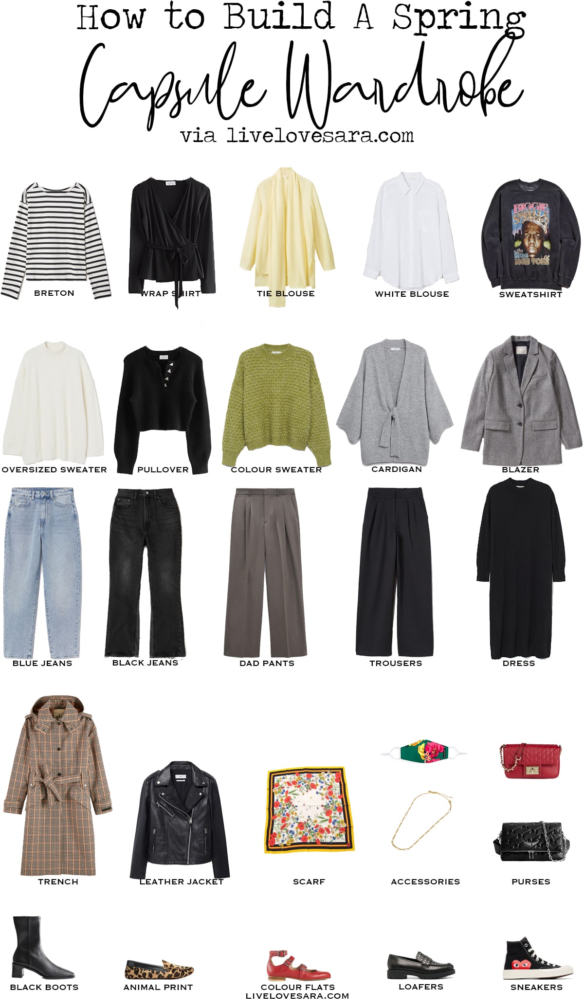 Autumn Staples / capsule wardrobe 2021 