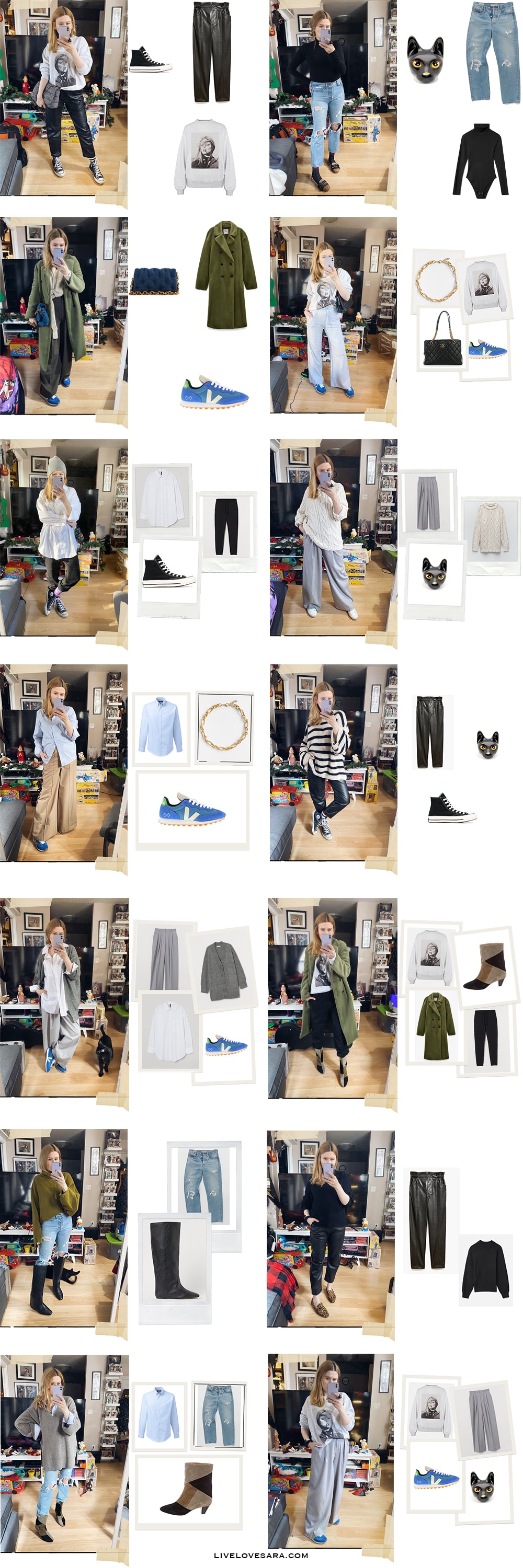 A Cool Palette Winter Capsule Wardrobe - livelovesara