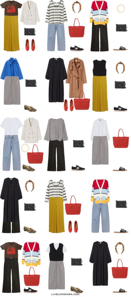 How to Build a Spring Capsule Wardrobe on a Budget - livelovesara