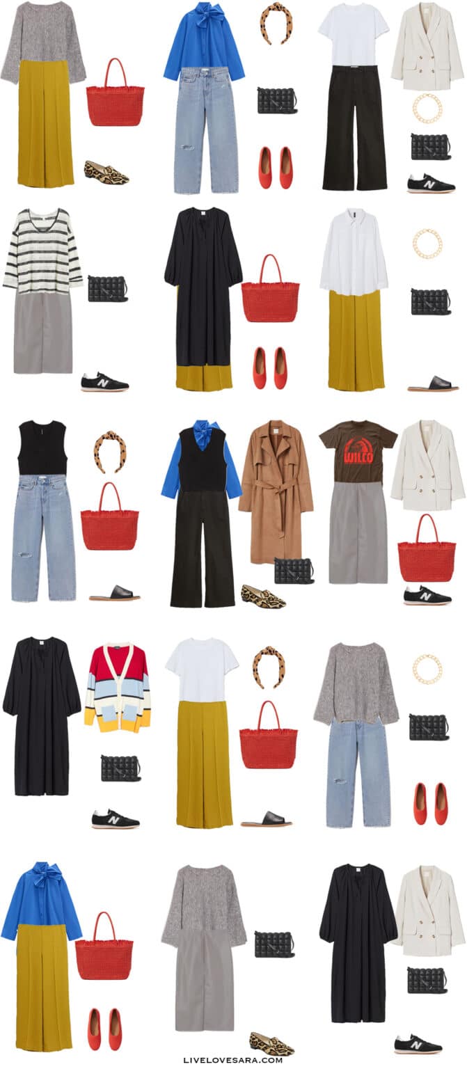 How to Build a Spring Capsule Wardrobe on a Budget - livelovesara