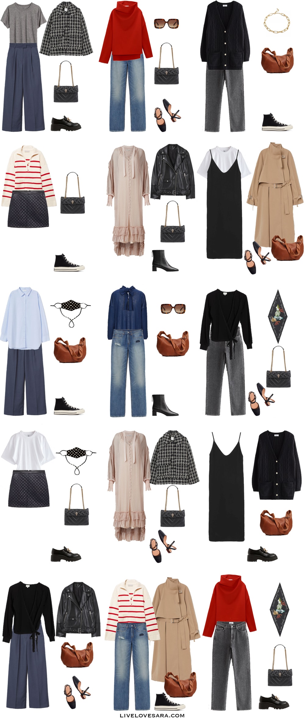 The Ultimate Spring Capsule Wardrobe and Spring Outfit Ideas - livelovesara