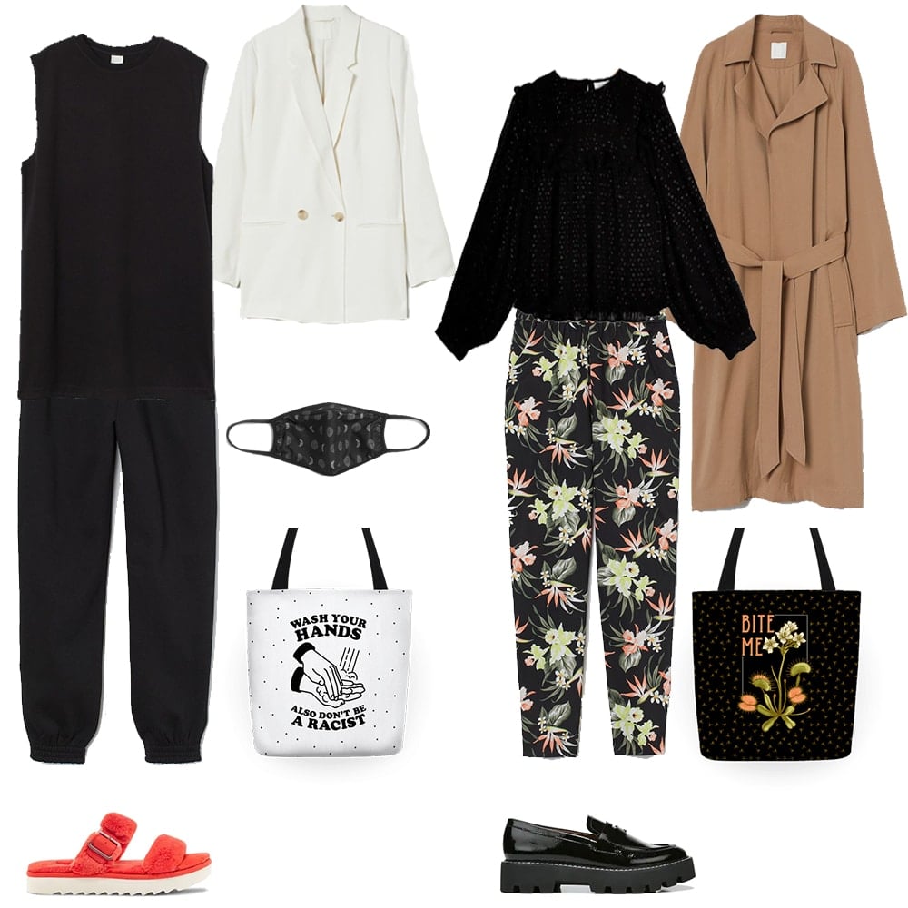 Outfits 3 and 4 from 10 Budget Spring Outfit Ideas.