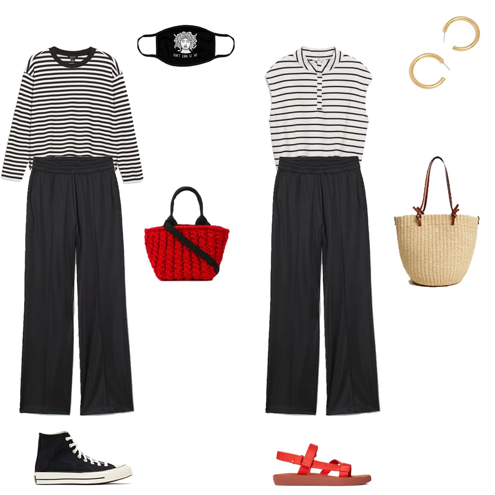 5 Spring Outfits Transition to Summer Outfits 3 and 4