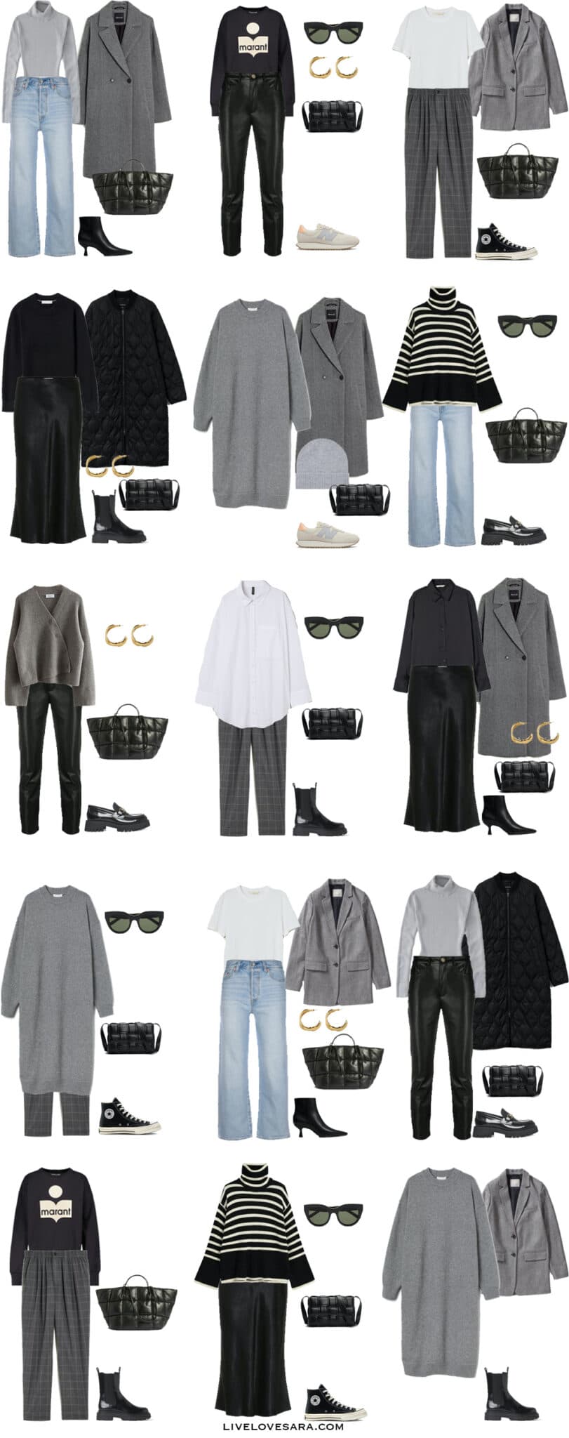 How to Build a Minimalist Capsule Wardrobe for Fall - livelovesara
