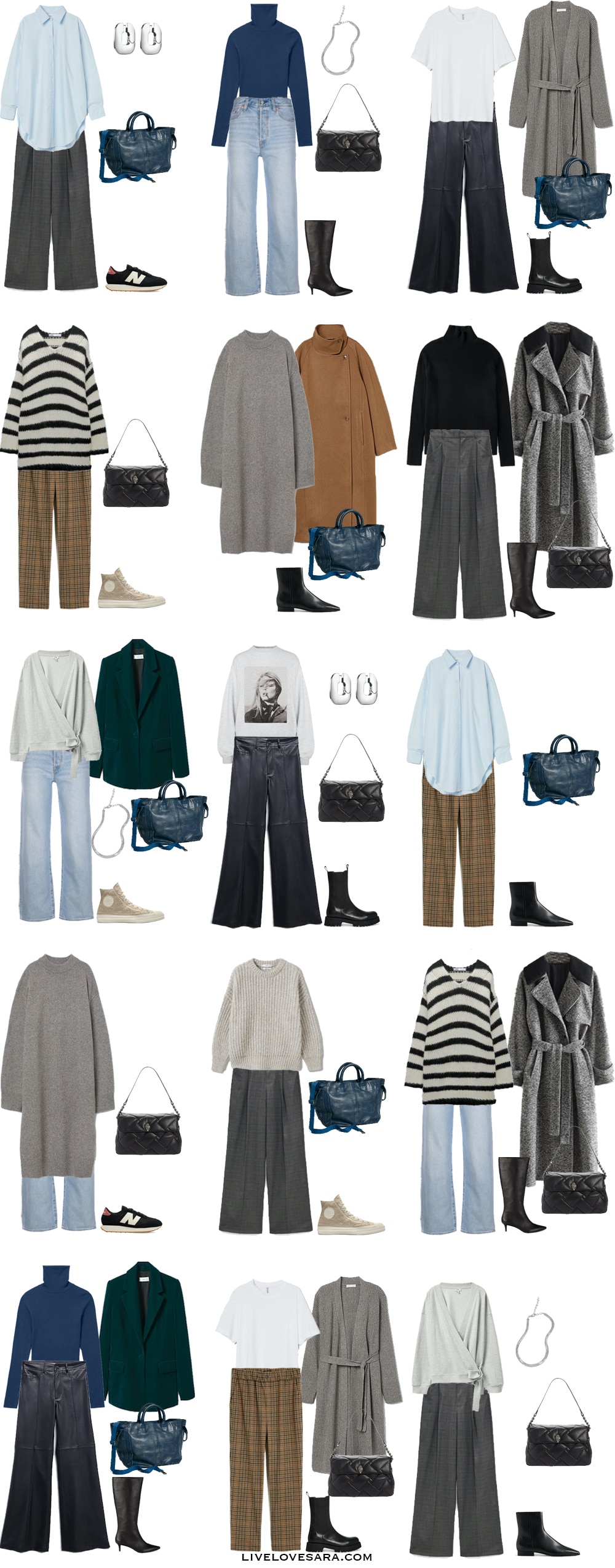 A Warm Palette Winter Capsule Wardrobe - livelovesara