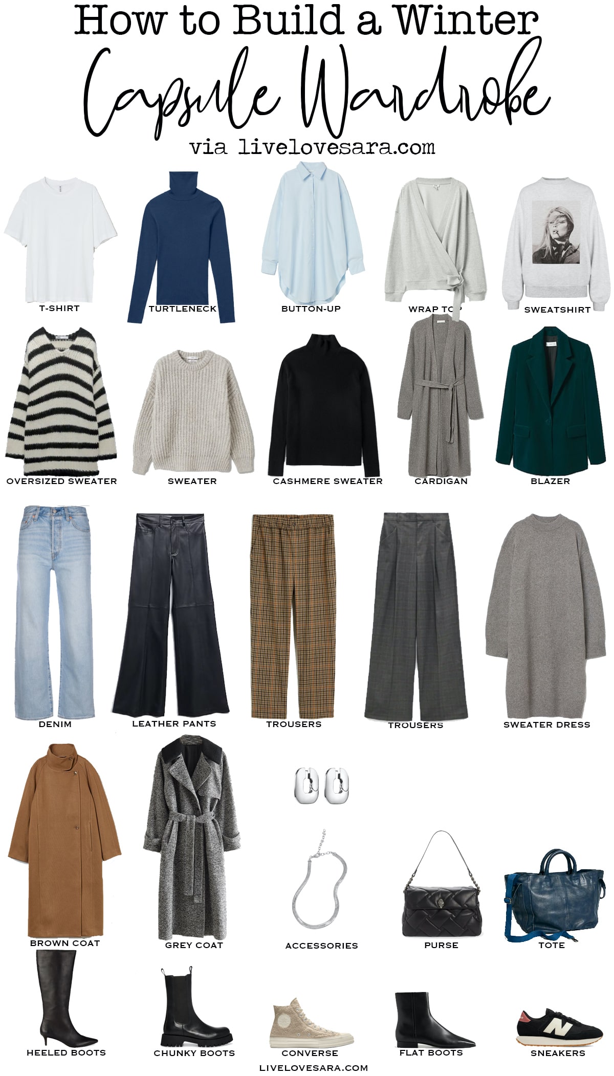 Cute Winter College Outfits (+ How to Create a Winter Capsule Wardrobe!)