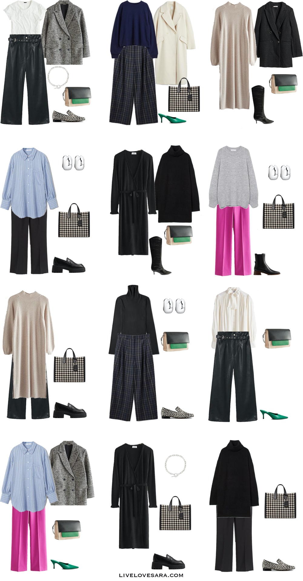 How to Build a Work Capsule Wardrobe Winter 2022 - livelovesara