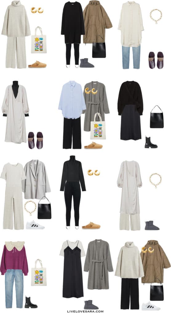 How to Build a Work From Home Capsule Wardrobe on a Budget Winter 2022 ...