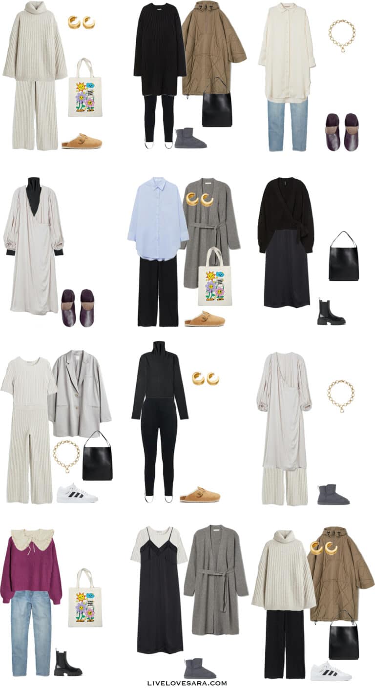 How to Build a Work From Home Capsule Wardrobe on a Budget Winter 2022 ...
