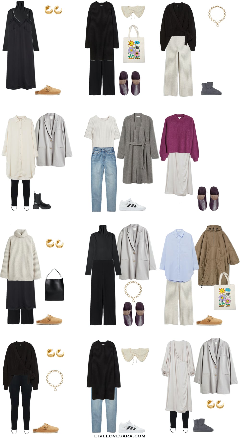 How to Build a Work From Home Capsule Wardrobe on a Budget Winter 2022 ...