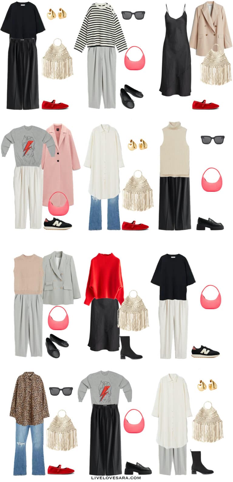 How to Build a Minimalist Capsule Wardrobe for Spring 2022 - livelovesara