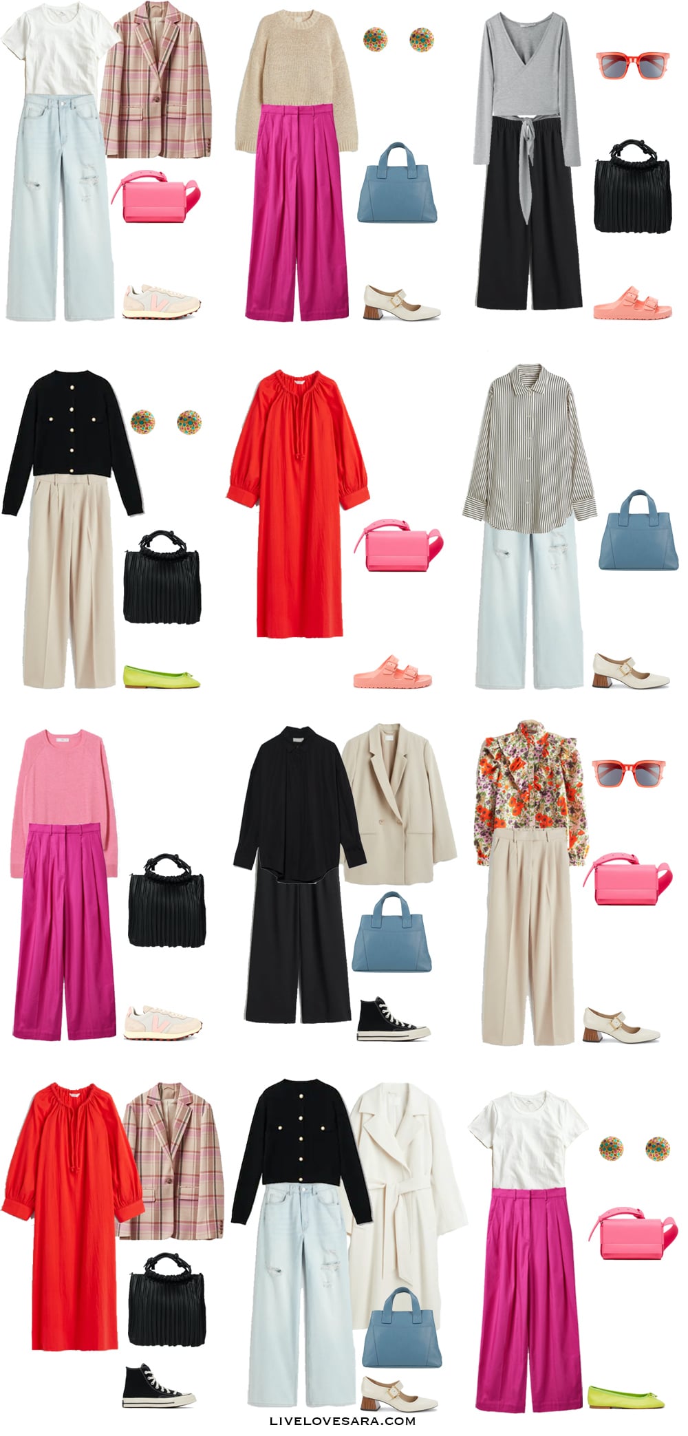 Spring Capsule Wardrobe 2022 Essentials - livelovesara