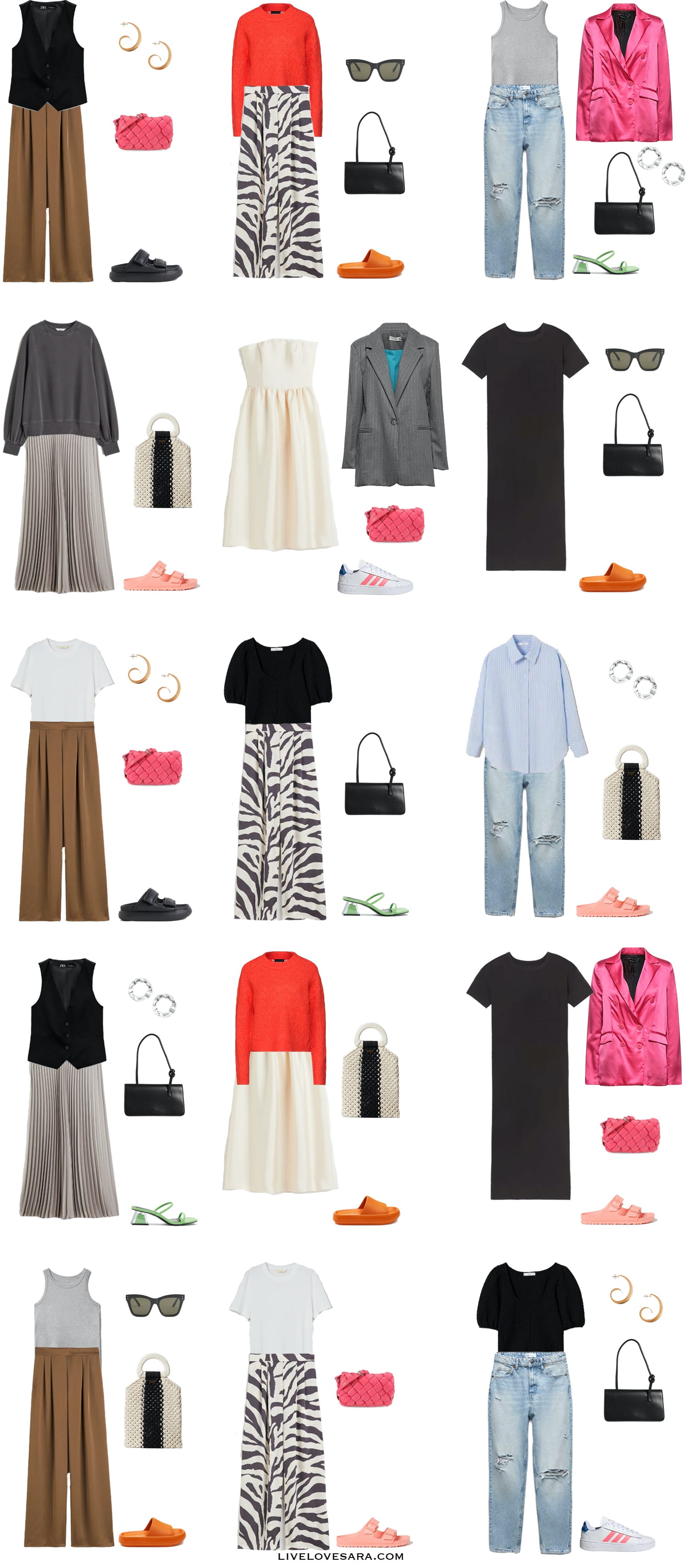 How to Build a Summer Capsule Wardrobe on a Budget - livelovesara