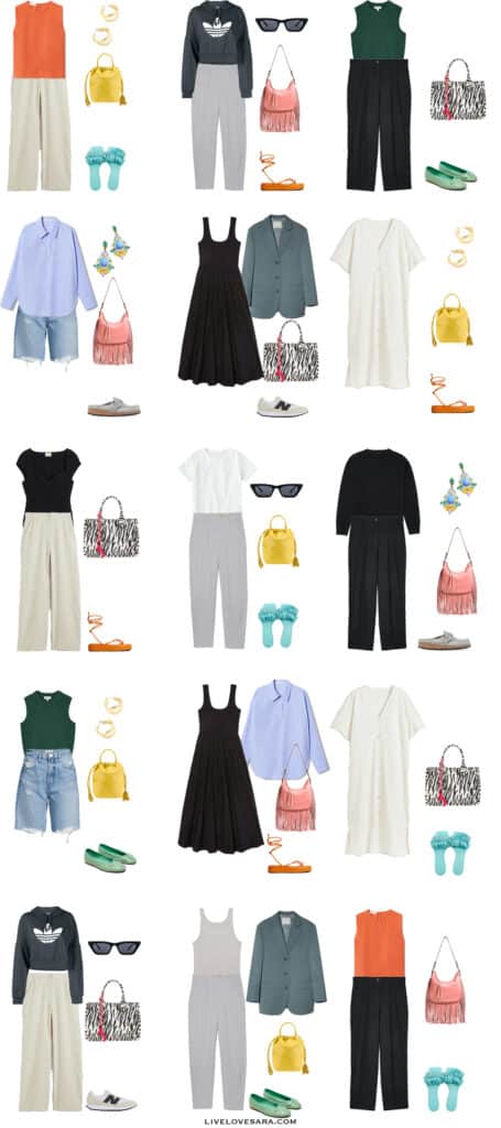 An Edgy Capsule Wardrobe for Summer - livelovesara