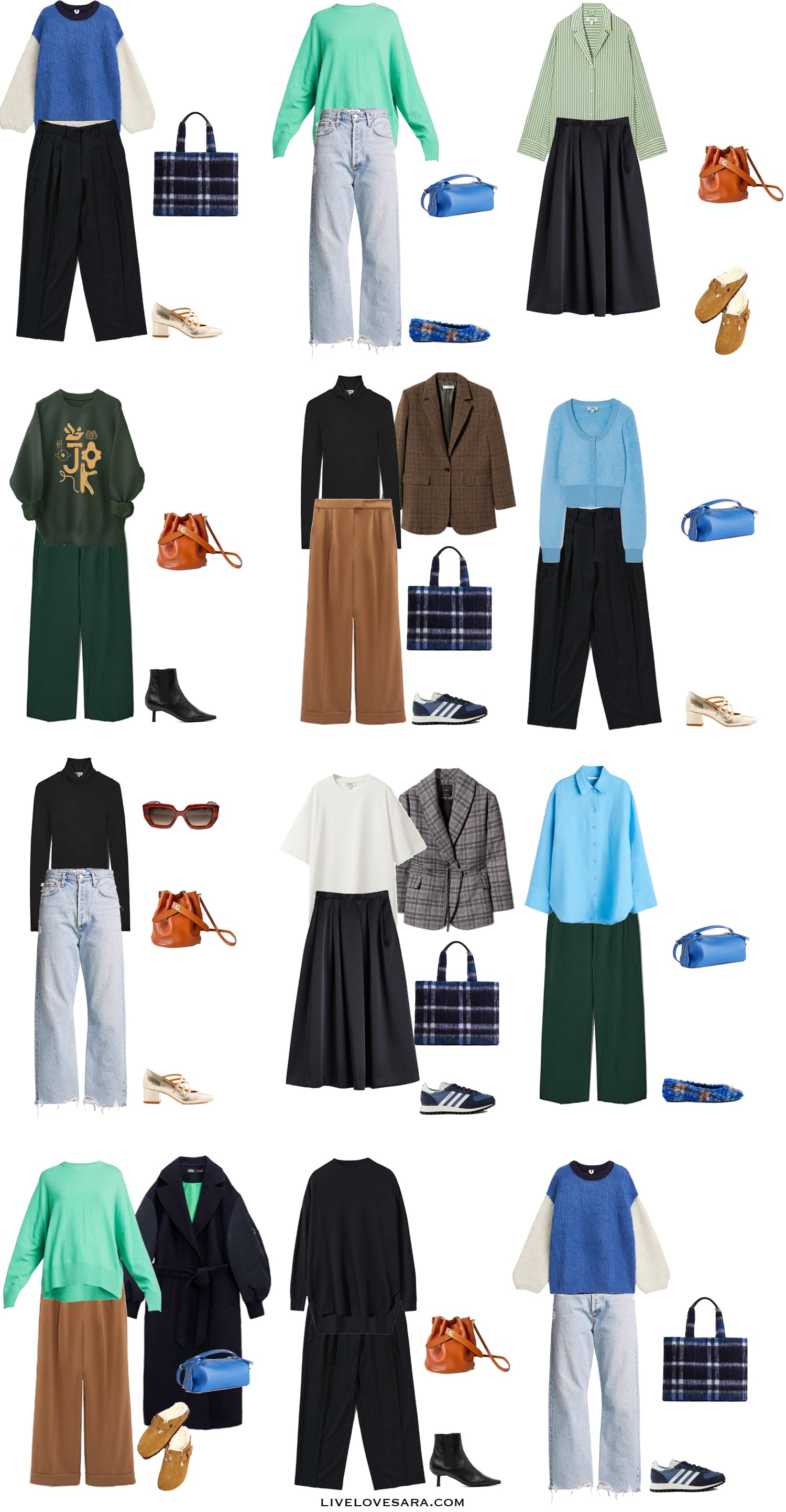 A 90s DKNY Inspired Winter Capsule Wardrobe - livelovesara