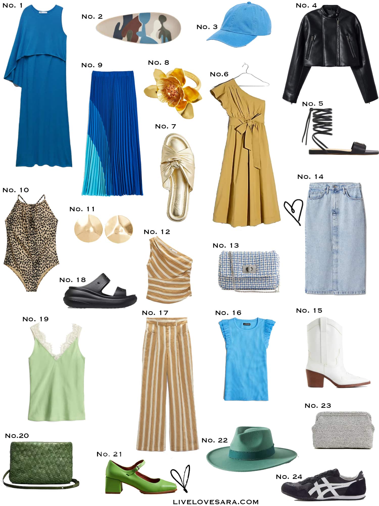 A Distorted Preppy Capsule Wardrobe for Spring - livelovesara