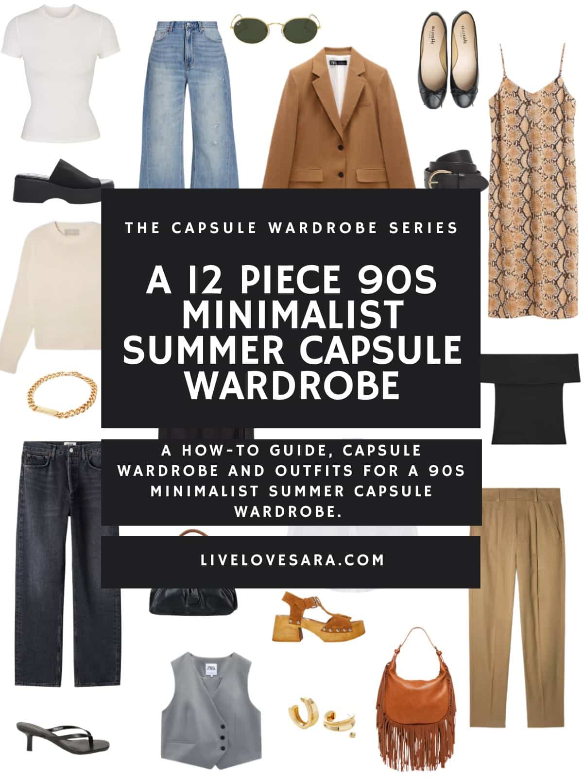 Minimalist Summer Capsule Wardrobe  How to Create One - The Home Intent