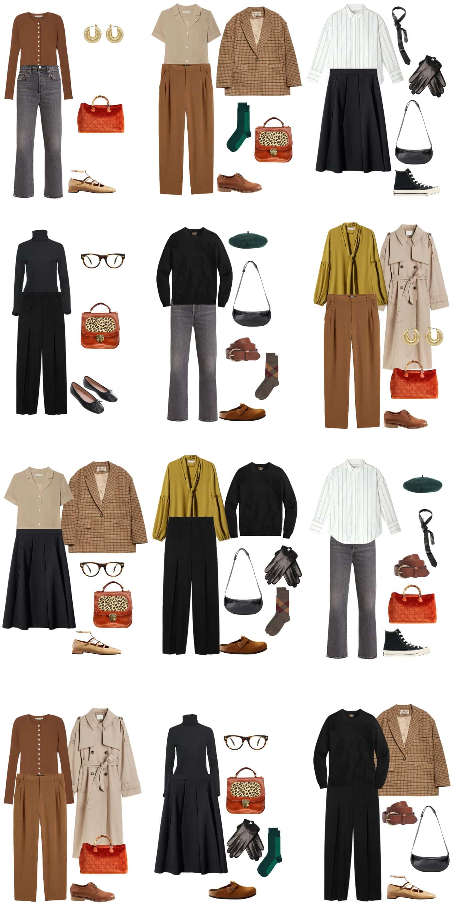 A 12 Piece Dark Academia Capsule Wardrobe - livelovesara