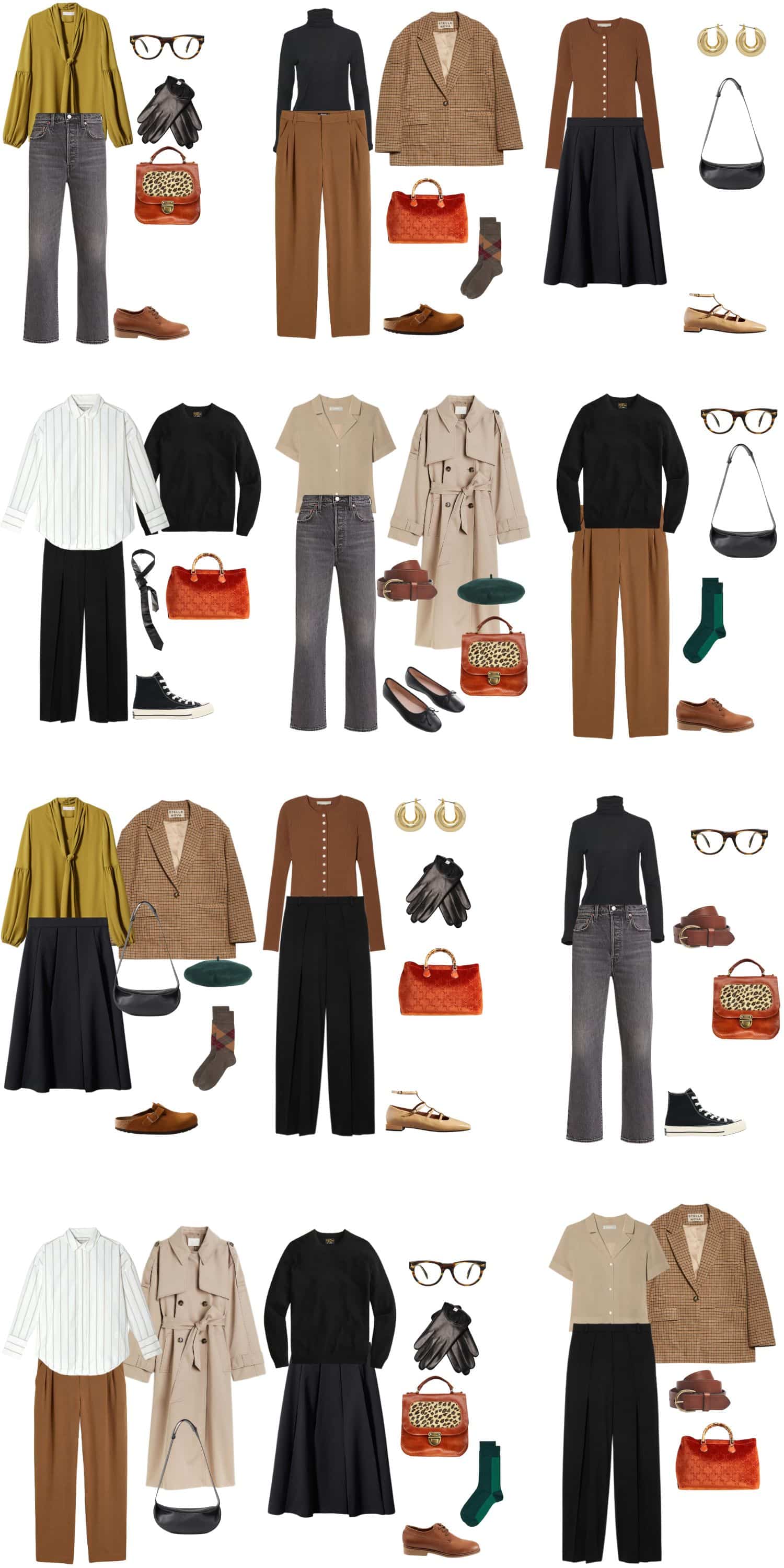 A Dark Academia Capsule Wardrobe for Fall - livelovesara