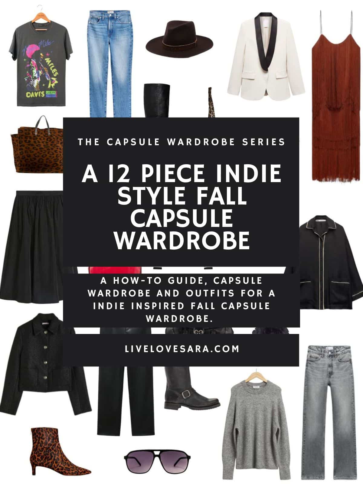 A 12 Piece Dark Academia Capsule Wardrobe - livelovesara