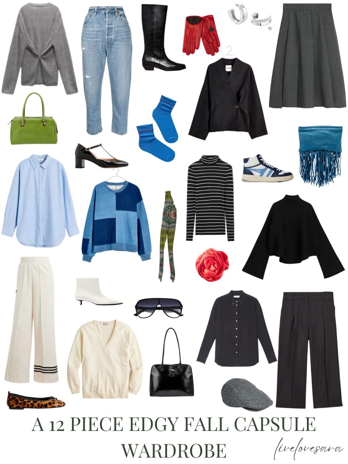 A 12 Piece Dark Academia Capsule Wardrobe - livelovesara