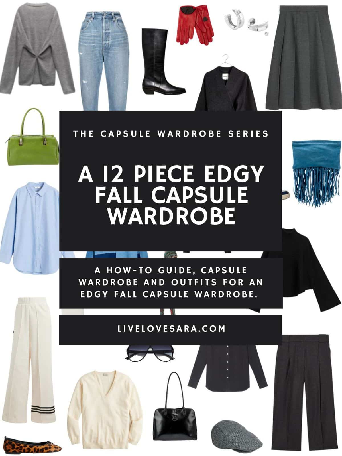 A 12 Piece New Preppy Style Fall Capsule Wardrobe - livelovesara