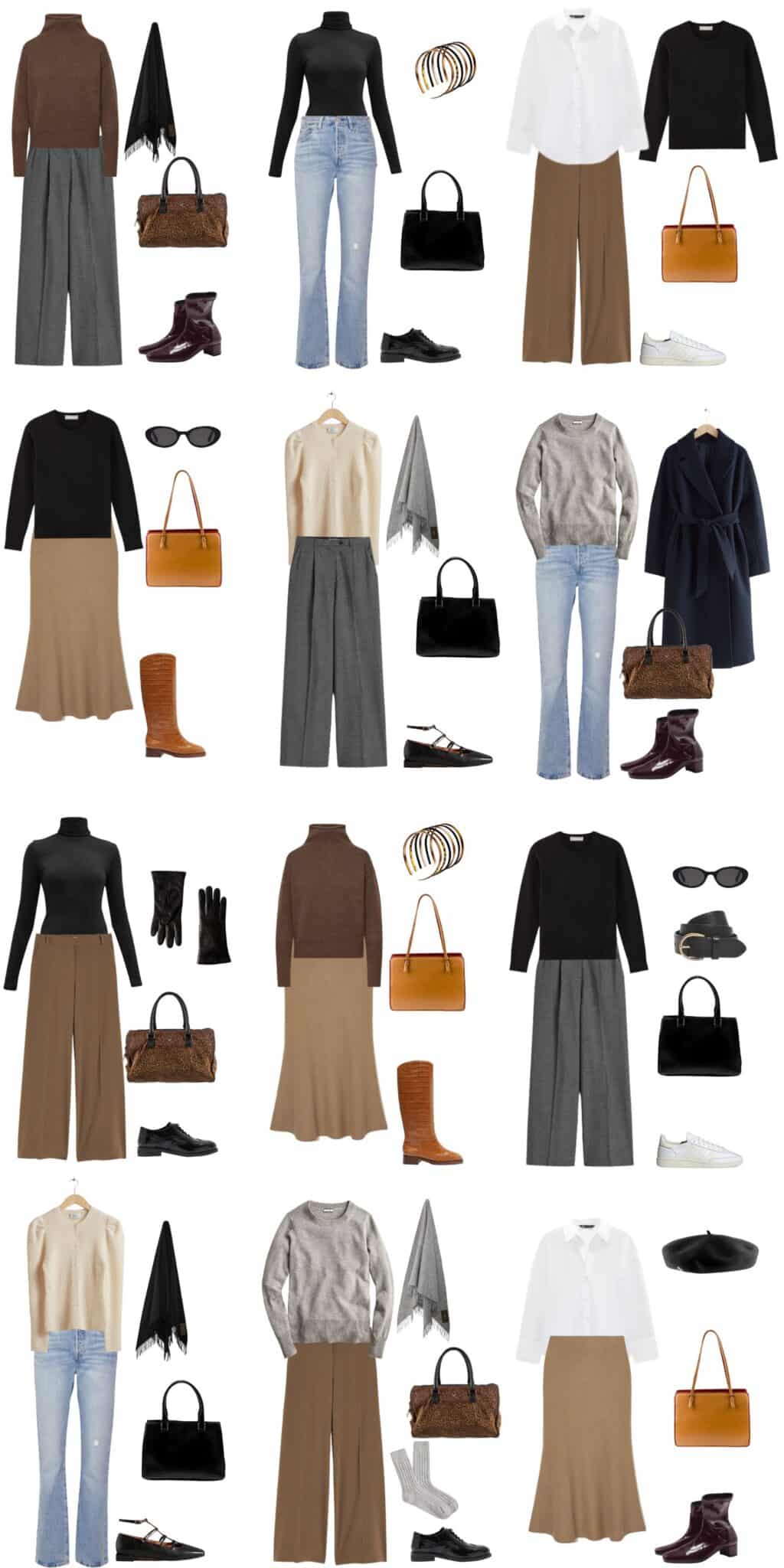 A 12 Piece 90s Minimalist Winter Capsule Wardrobe - livelovesara